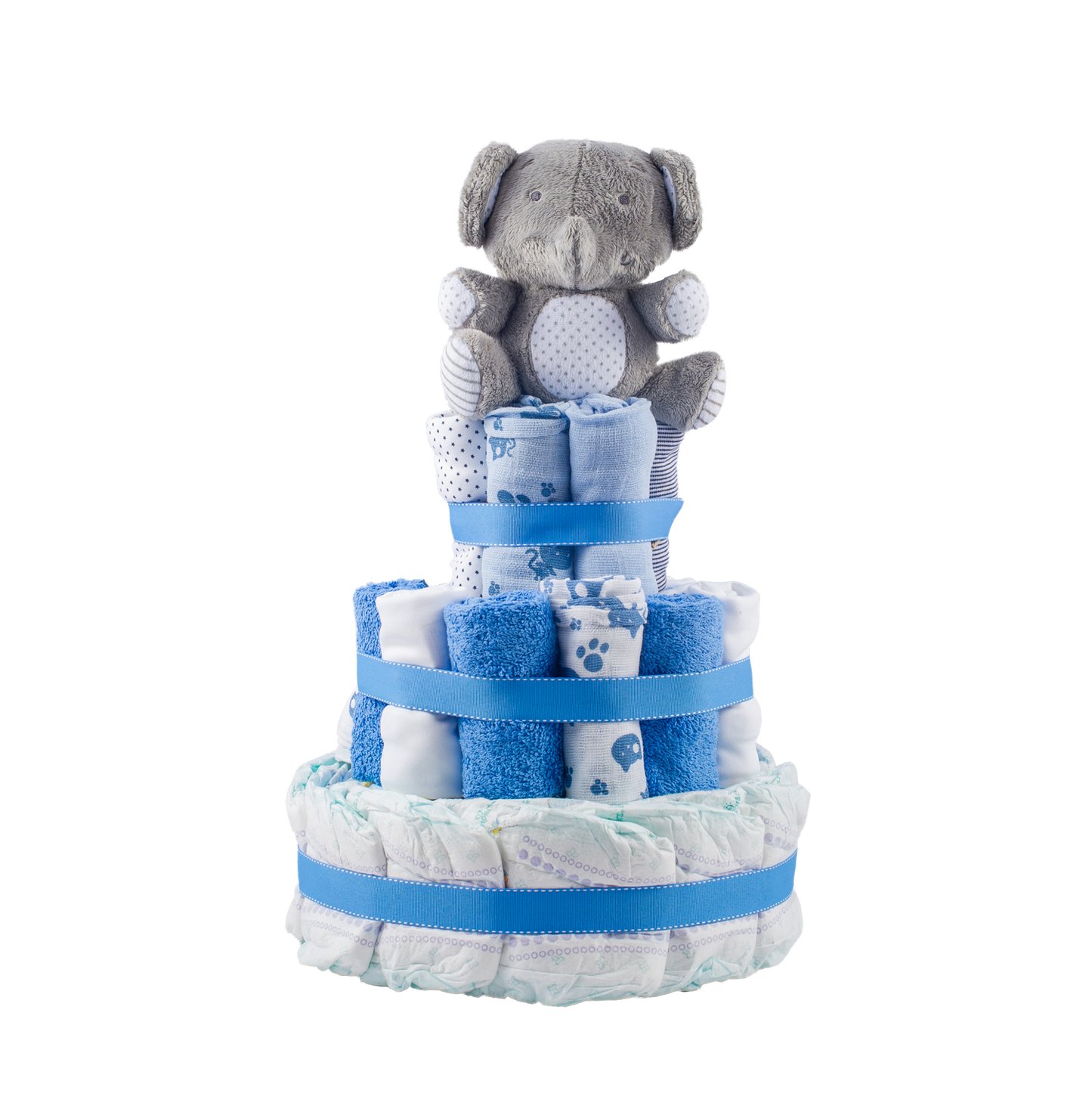 Blue Nappy Cake