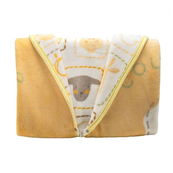 Baby Mink Baby Bag Sherpa - Yellow