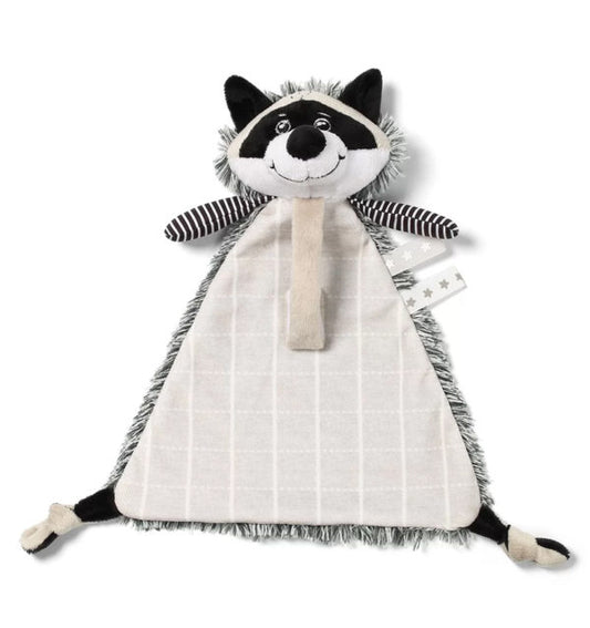 Racoon Rocky with soother holder