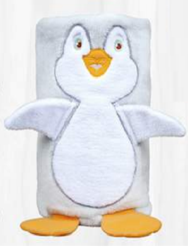 Baby Mink Animal blanket - Penguin