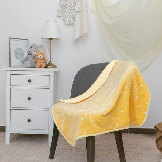 Baby Mink Montana blanket - Yellow
