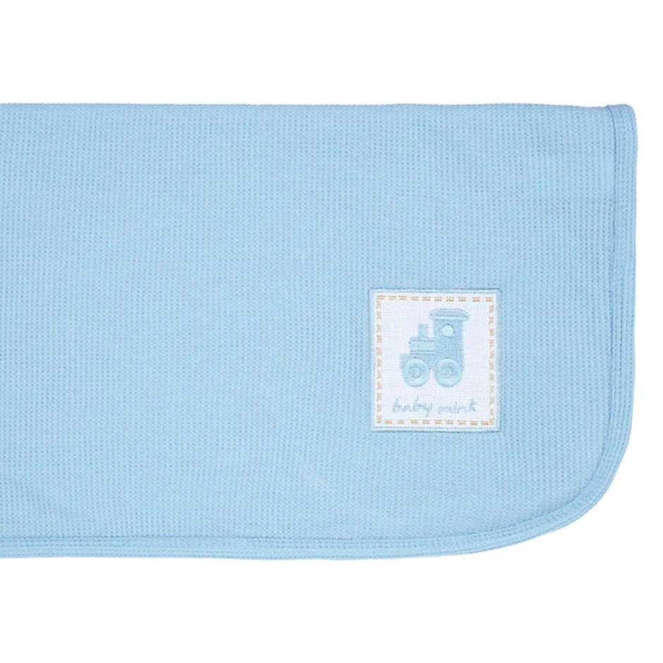 Baby Mink Thermal Sheet - Blue