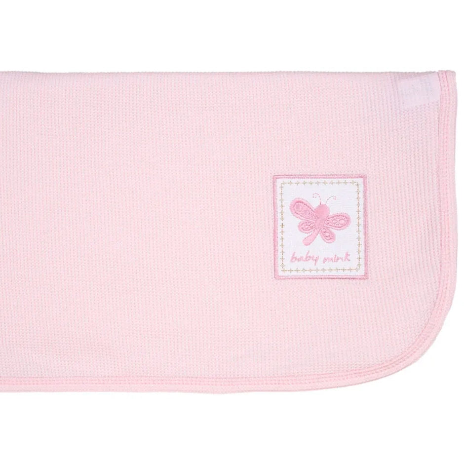 Baby Mink Thermal Sheet - Pink