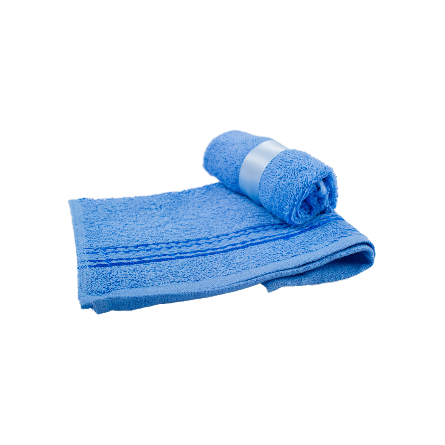 3-Tier Blue Towel Cake Nappy Cake