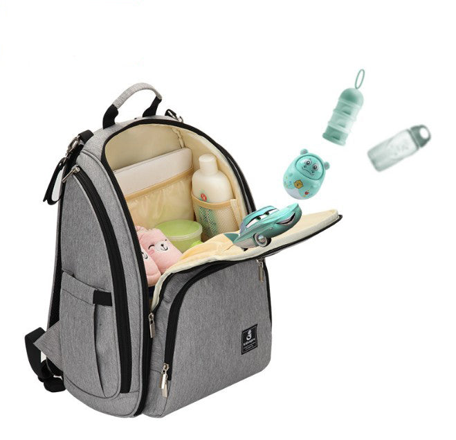 Kidsapro One Colour Large Mama Bags - Pink Mom Bag