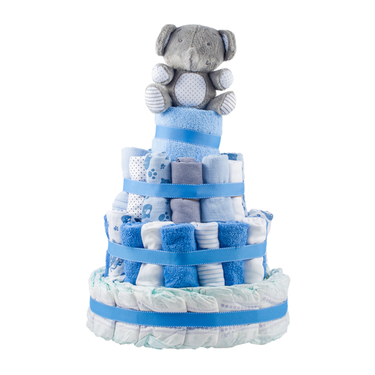 Blue Nappy Cake