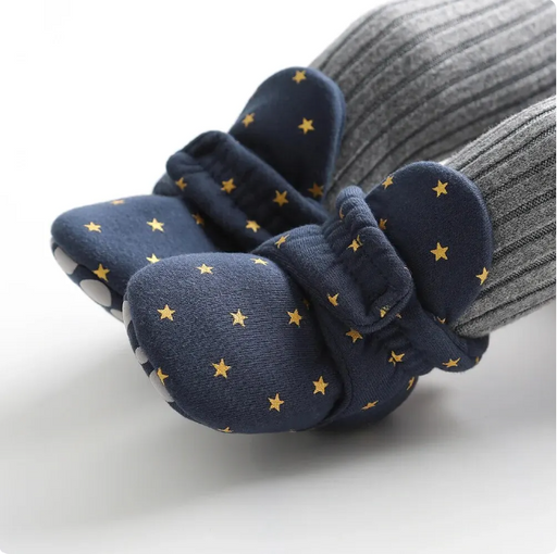 Baby Mink 1st Set Cap & Shoes - Blue Gift Items & Supplies