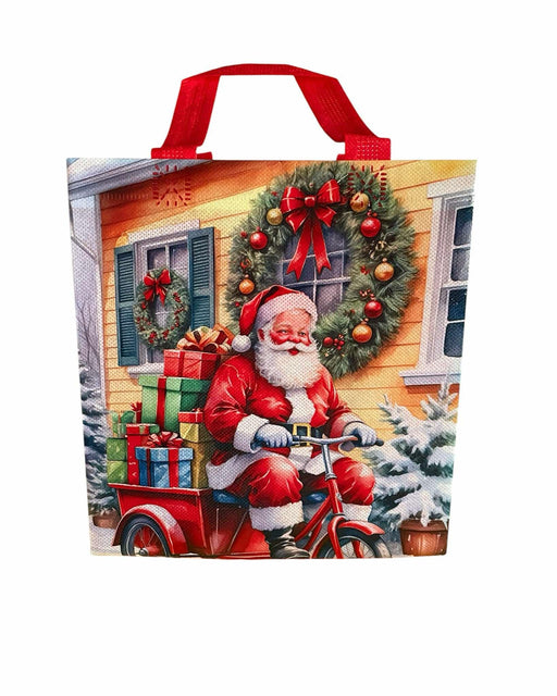 Christmas bag: Santa with gifts