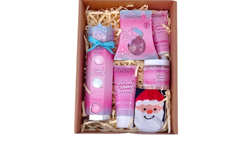 Pink Frost Holiday Glamour Gift Box