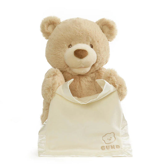 GUND Peek-A-Boo Teddy Bear Plush 30cm