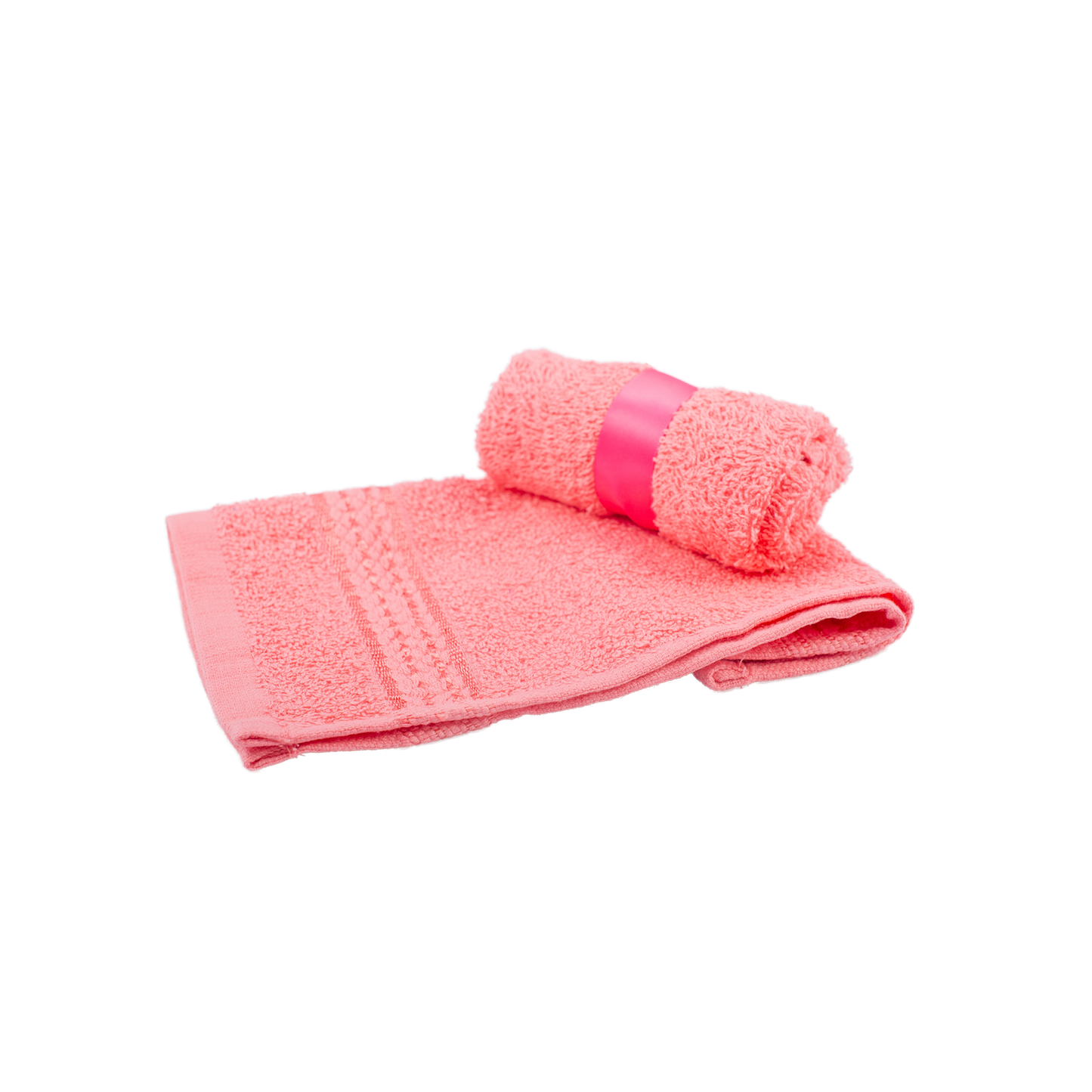 2-Tier Pink Towel Cake Nappy Cake