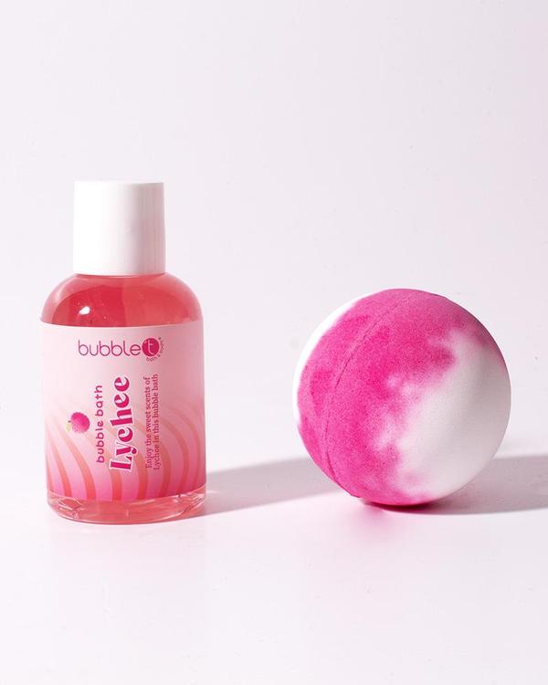 Peach Bath Bomb Fizzer & Bubble Bath Duo Gift Set Gift Items & Supplies