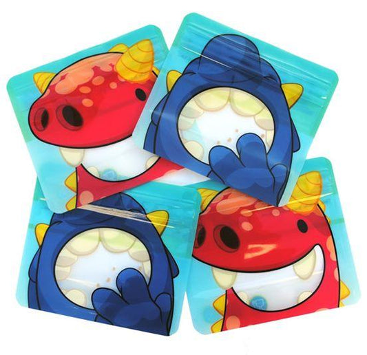 Nom Nom Kids Snack Bag x 4-Pack Nom Nom Reusables