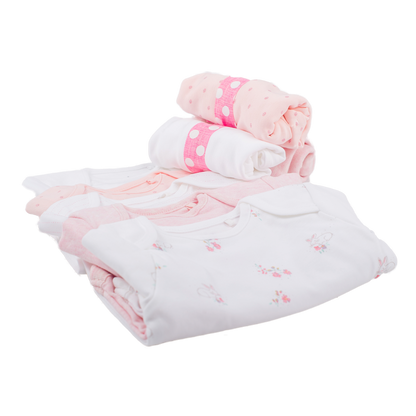 2-Tier Pink Towel Cake Nappy Cake